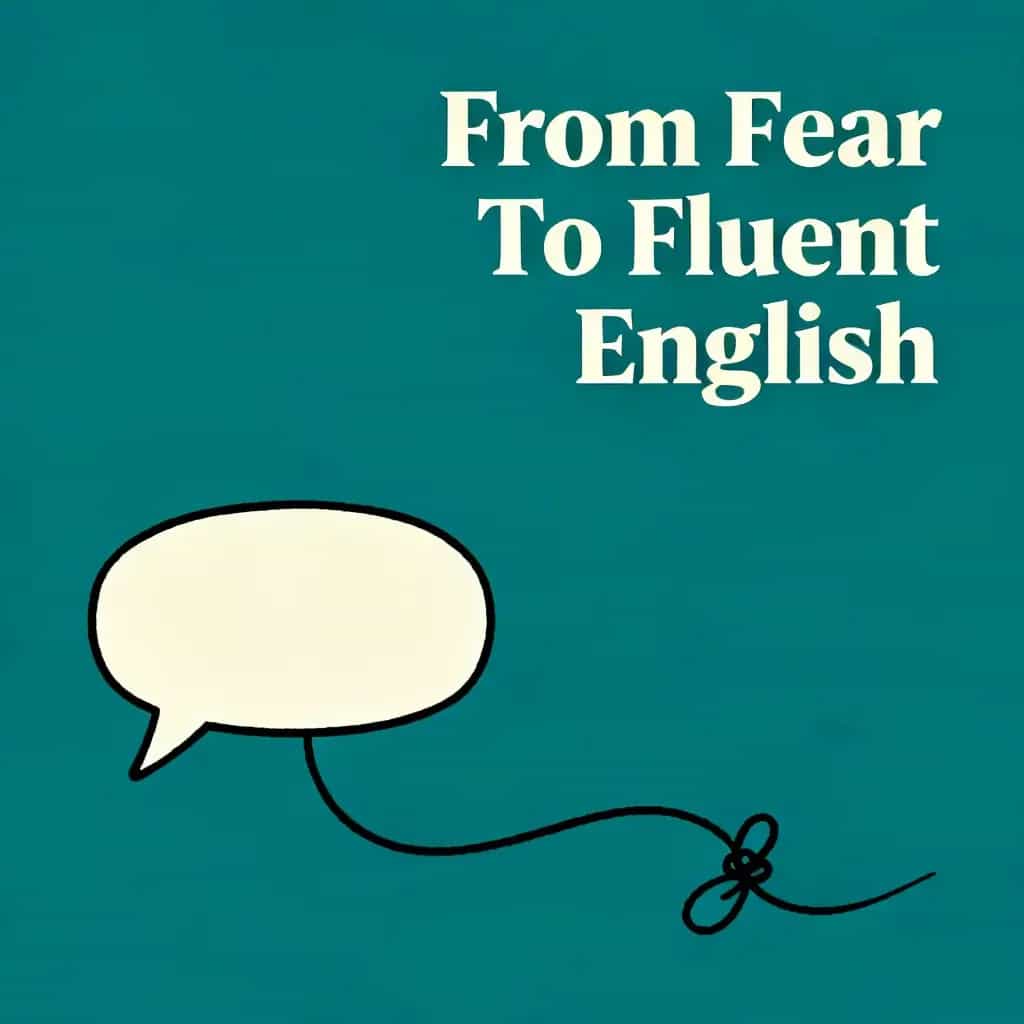 Capa do livro Master English Fluency: From Fear to Fluent