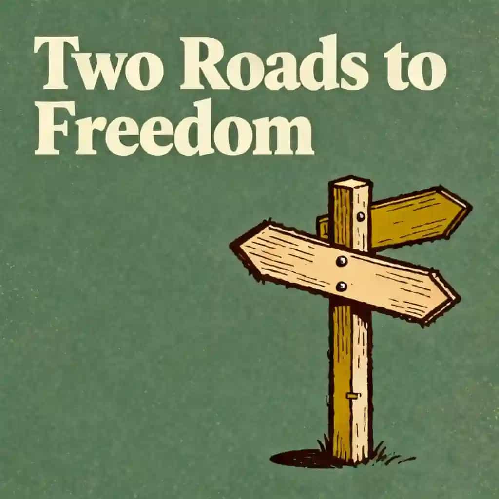 Обложка книги Two Paths to Freedom