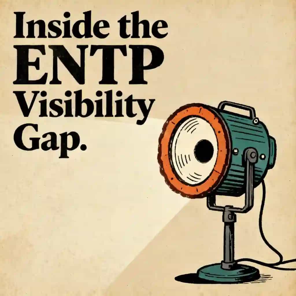 Capa do livro The ENTP Visibility Gap