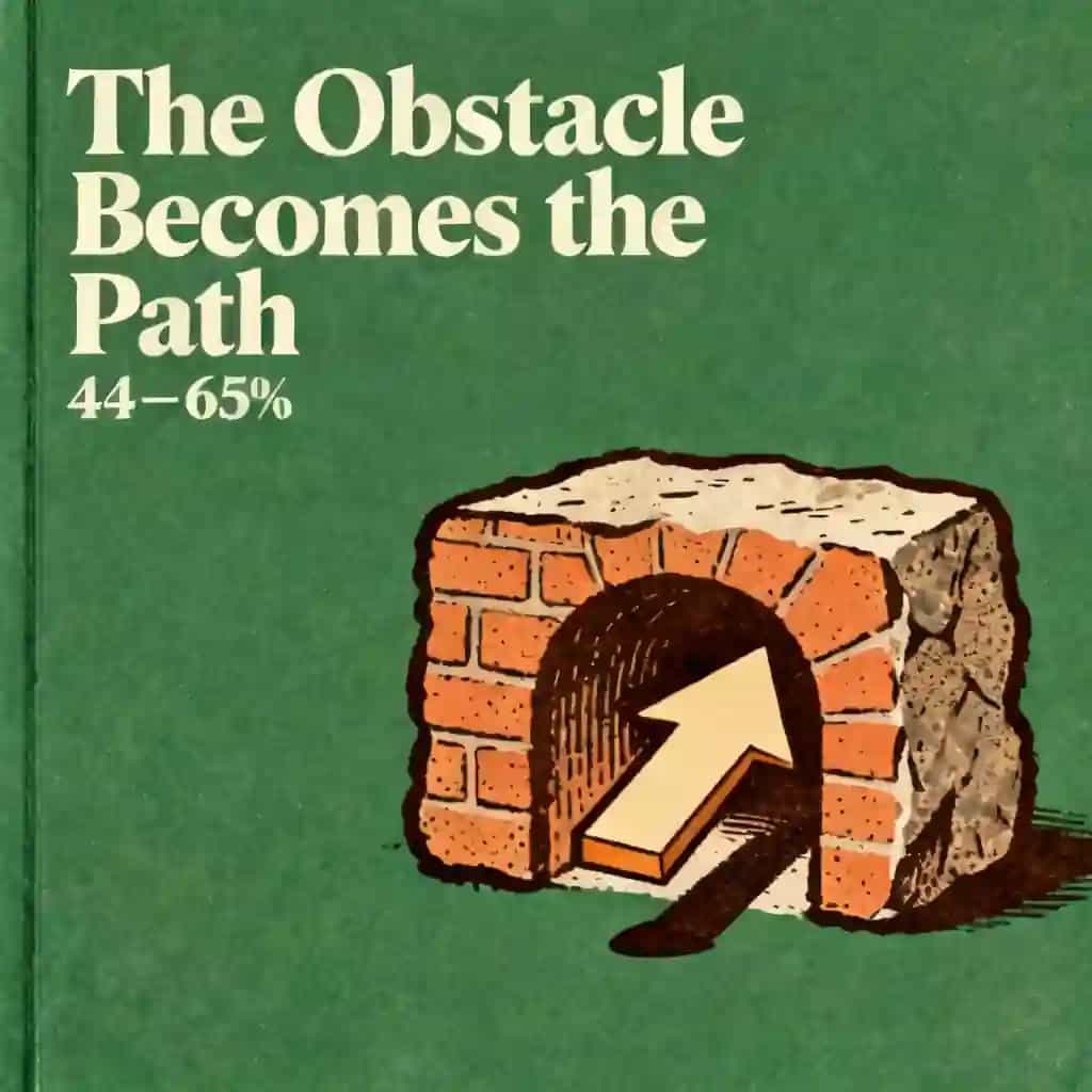 Couverture du livre The Obstacle Is The Way