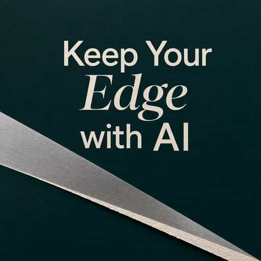 Buchcover von How to Use AI Without Dulling Your Edge