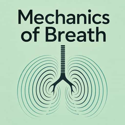 Pulmonology: The Mechanics of the Breath book cover