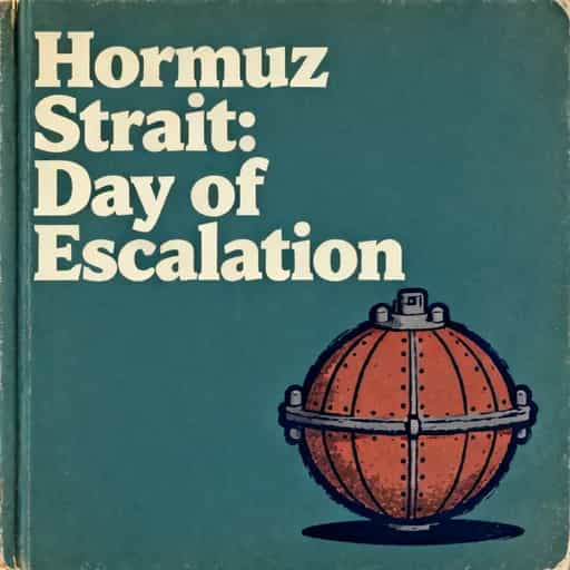 The Strait of Hormuz: A Day of Escalation 책 표지