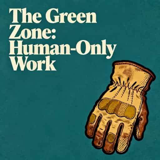 Copertina del libro The Green Zone: Jobs AI Can't Touch