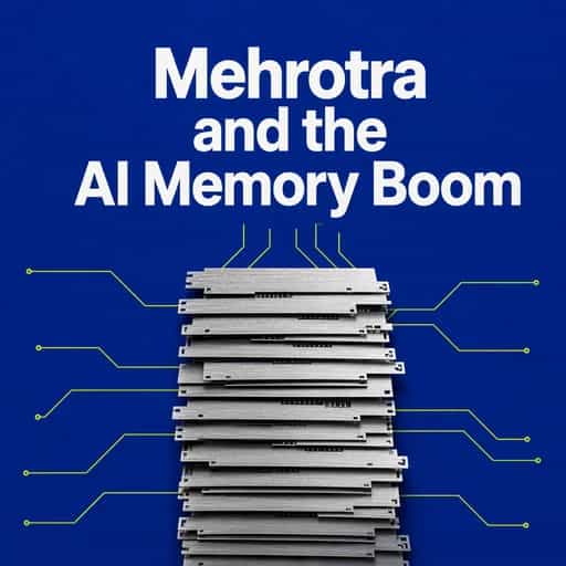 Buchcover von Sanjay Mehrotra and the AI Memory Revolution