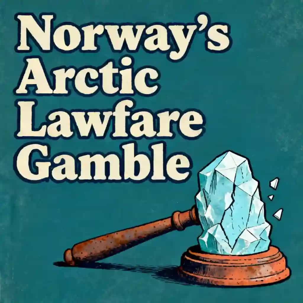 Copertina del libro Norway's Arctic Lawfare Gambit