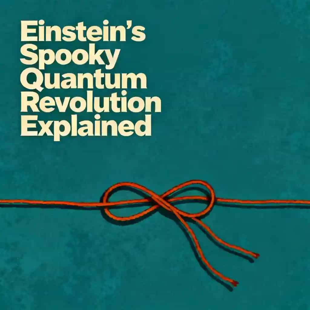 Buchcover von Einstein's Spooky Quantum Revolution Explained