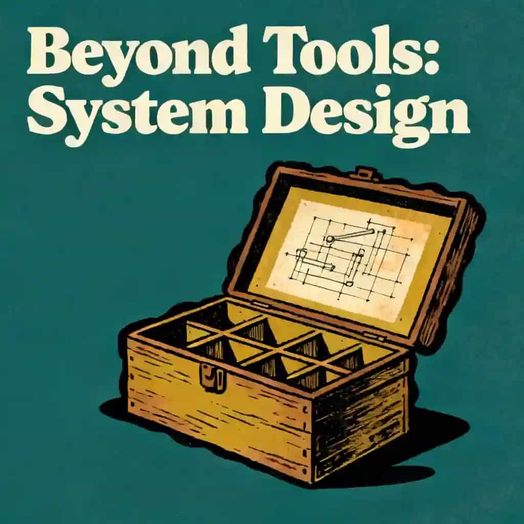 Обложка книги System design is more than just picking tools