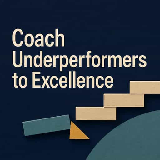 Buchcover von Coaching Underperformers to Excellence