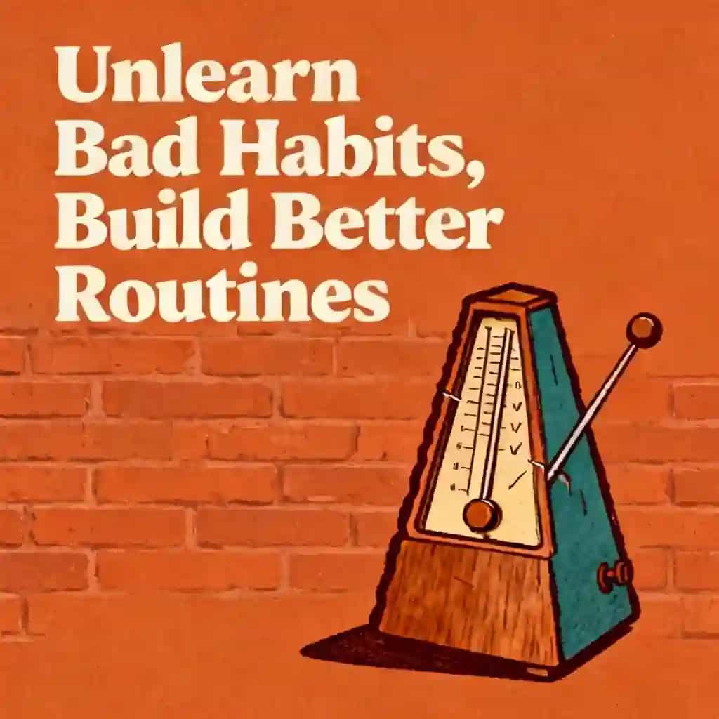 Portada del libro Break Bad Habits, Build Better Routines