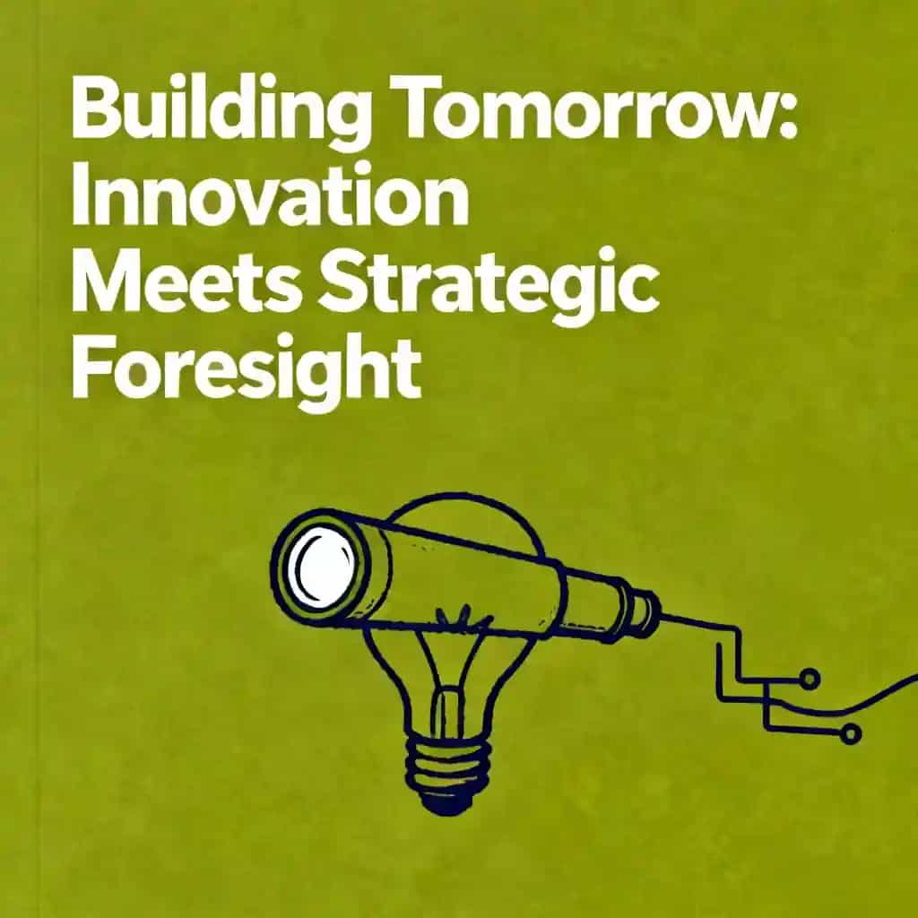 Couverture du livre Building Tomorrow: Innovation Meets Strategic Foresight