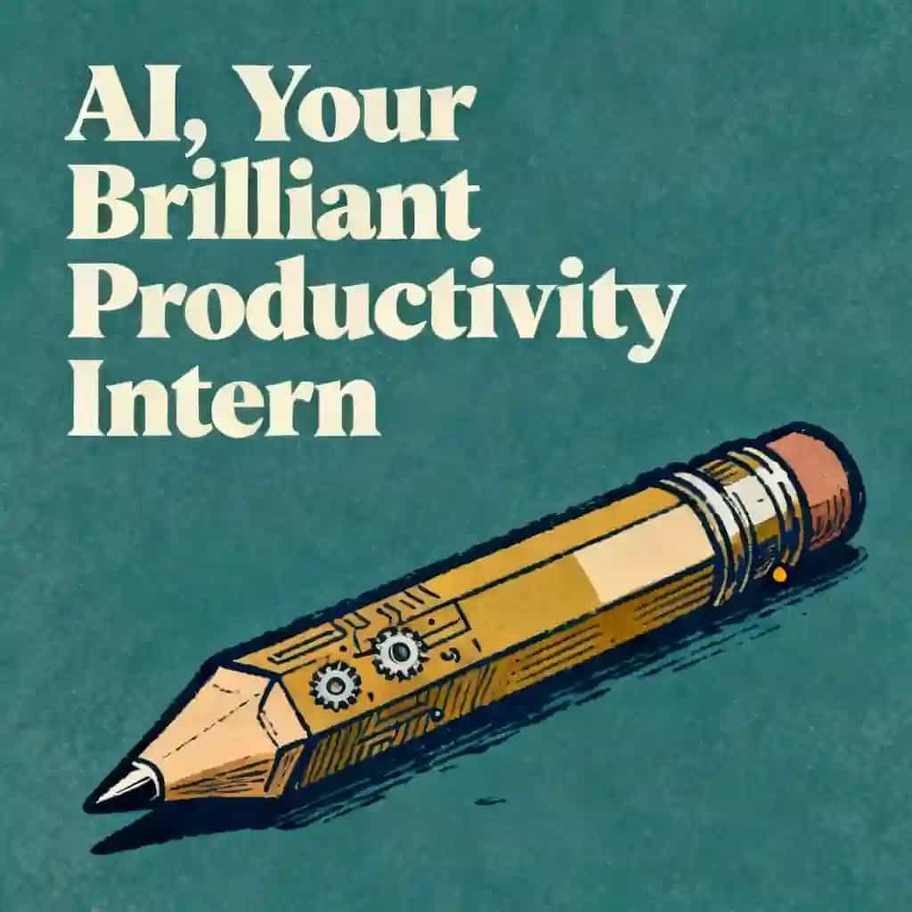 AI: Your Brilliant Productivity Intern 책 표지