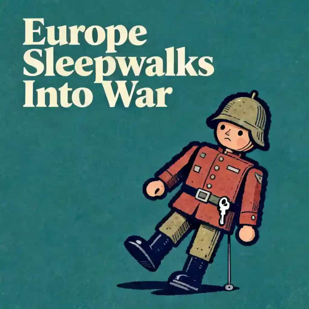 Обложка книги The Sleepwalkers: How Europe Stumbled Into WWI