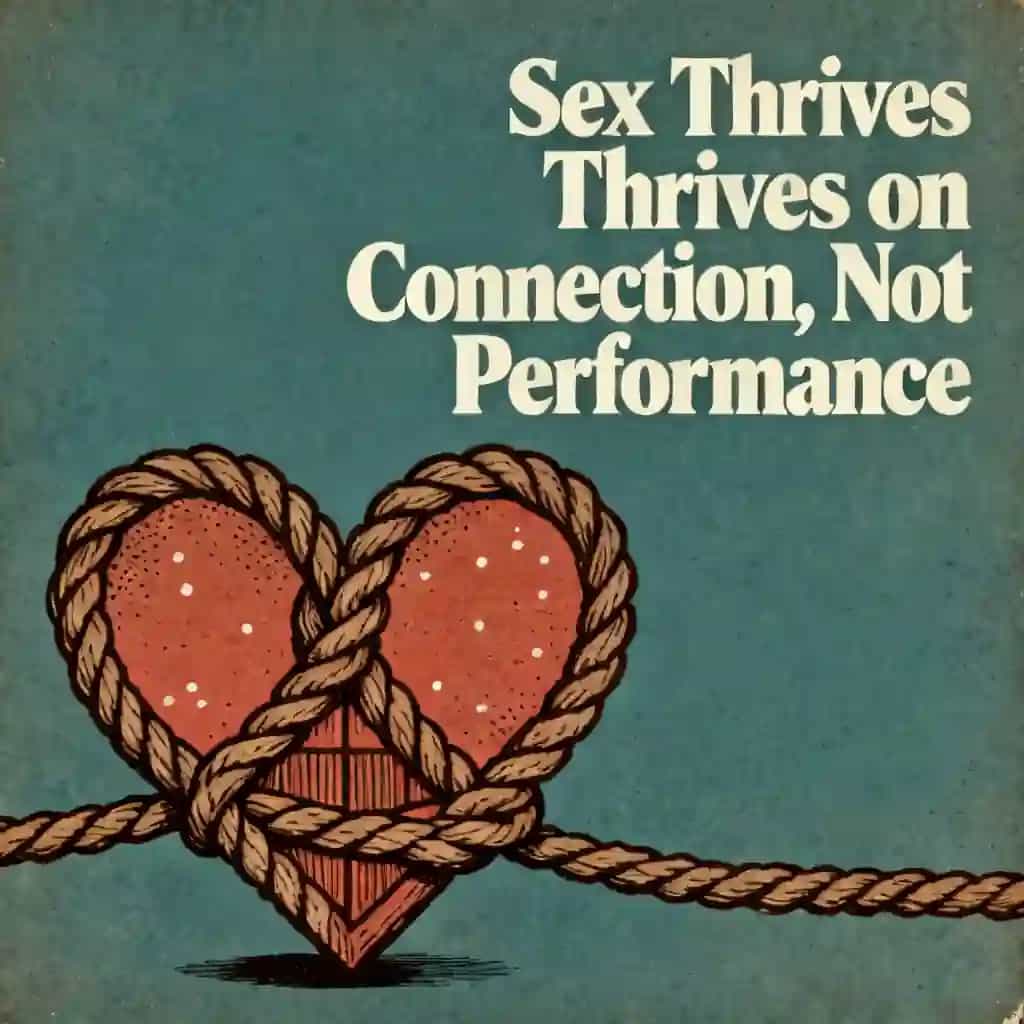 Couverture du livre Better sex starts with connection, not performance