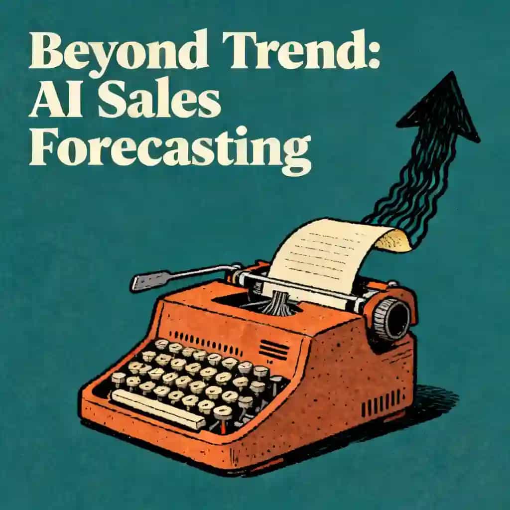 Portada del libro AI sales forecasting is more than just a trend