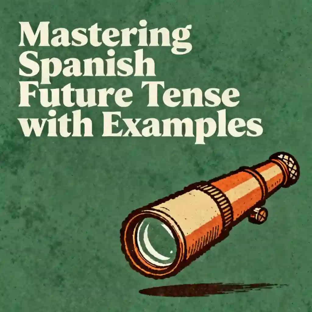 Master Spanish Future Tense with Real Examples 책 표지