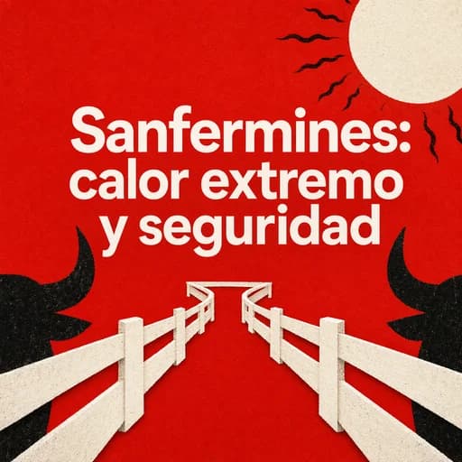 Sanfermines: Seguridad y Calor Extremo en las Fiestas de Iruñea
