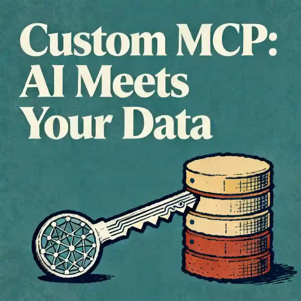 Copertina del libro Custom MCP Servers: Connecting AI to Your Data