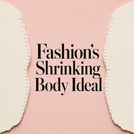 Copertina del libro The Fashion Industry and the Shrinking Body Ideal
