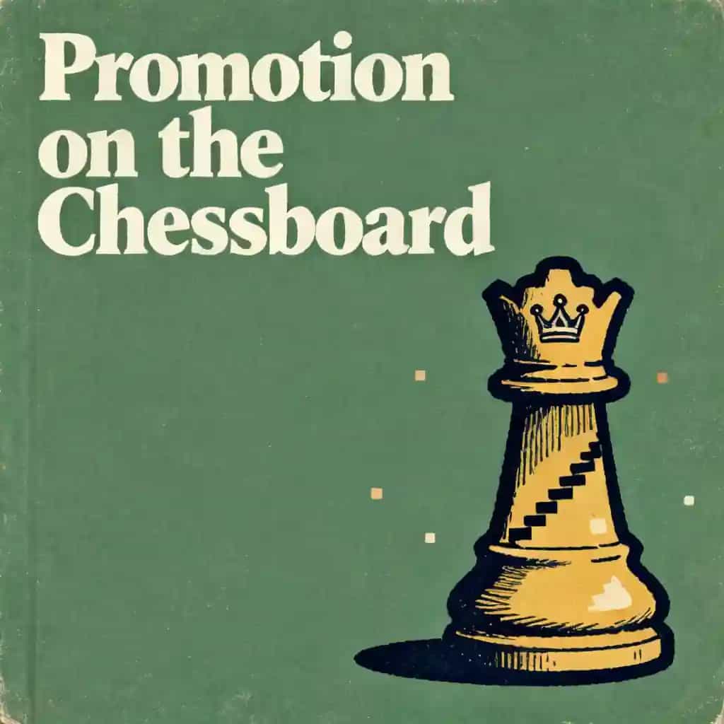 Copertina del libro The Promotion Chessboard