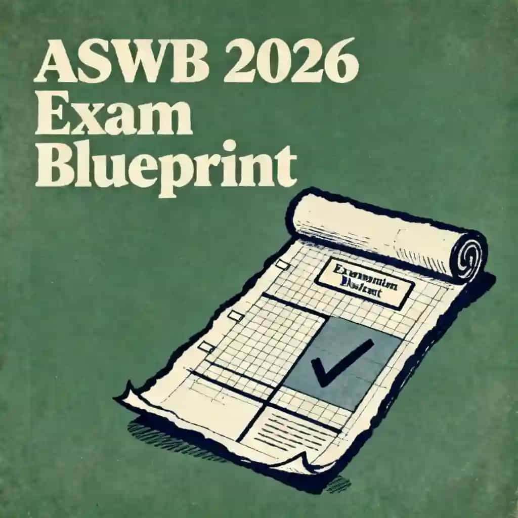 Обложка книги The 2026 ASWB Exam Blueprint