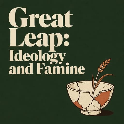 The Great Leap Forward: Ideology and the Great Chinese Famine