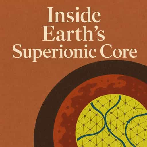 Capa do livro The Earth's Superionic Heart