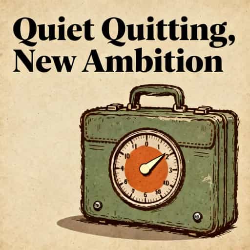 Buchcover von Quiet Quitting and the New Ambition