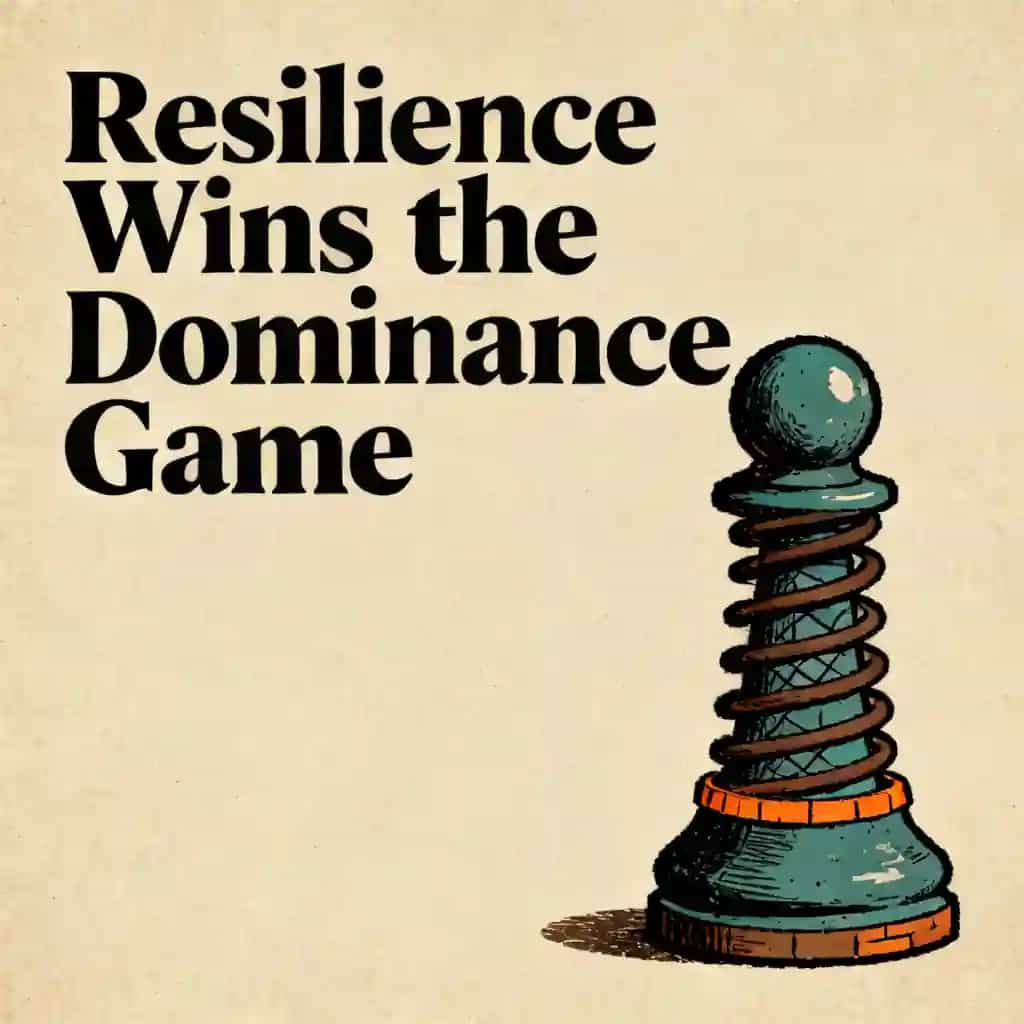 Copertina del libro Emotional Resilience: Winning the Dominance Game