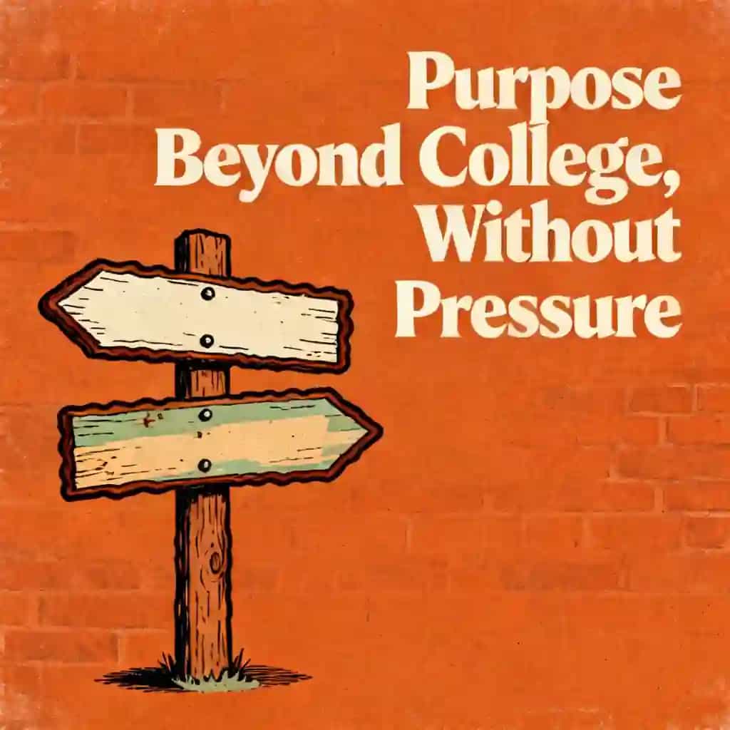 Portada del libro Finding your purpose after college without the pressure
