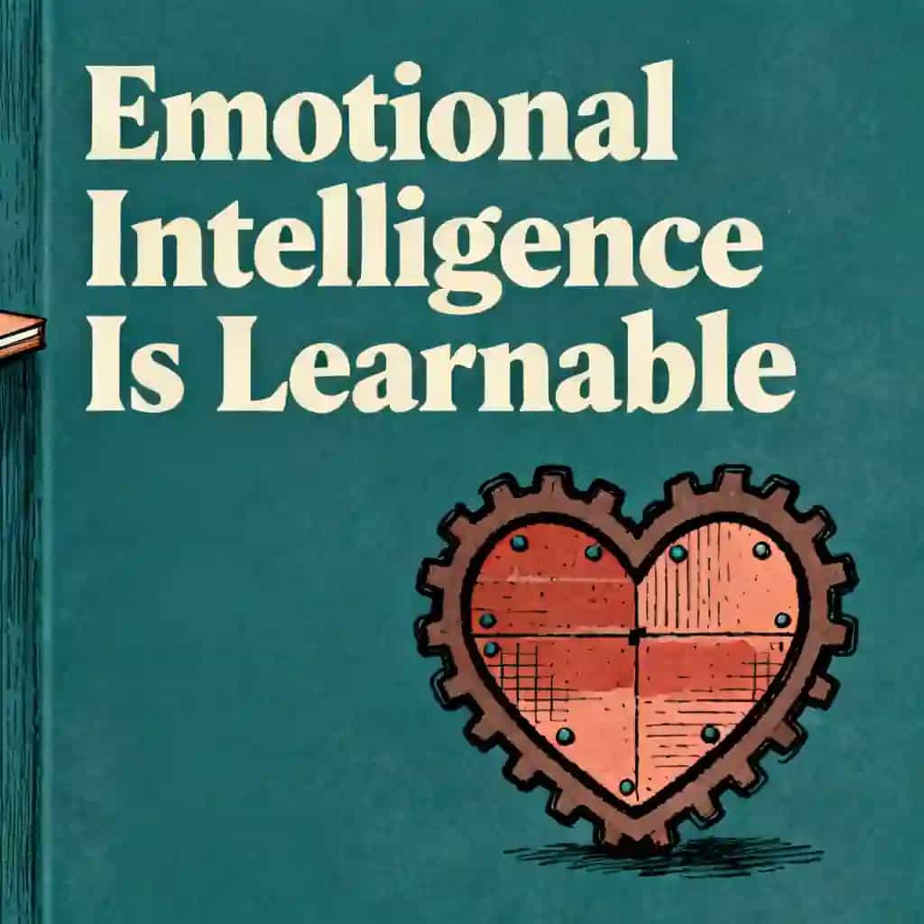 Buchcover von Emotional intelligence is a skill you can learn