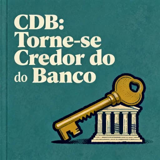 CDB: O Guia para ser o Credor do Banco e Lucrar com a Selic