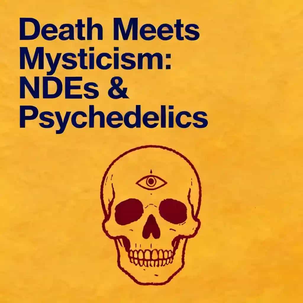 Buchcover von When Death Meets Mysticism: NDE and Psychedelic Parallels