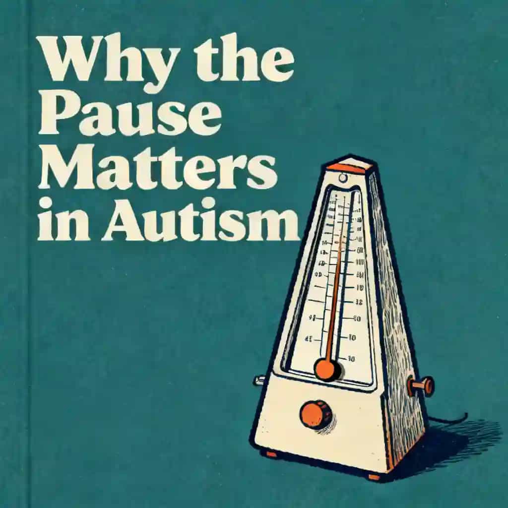 Portada del libro Autism and communication: Why the pause matters