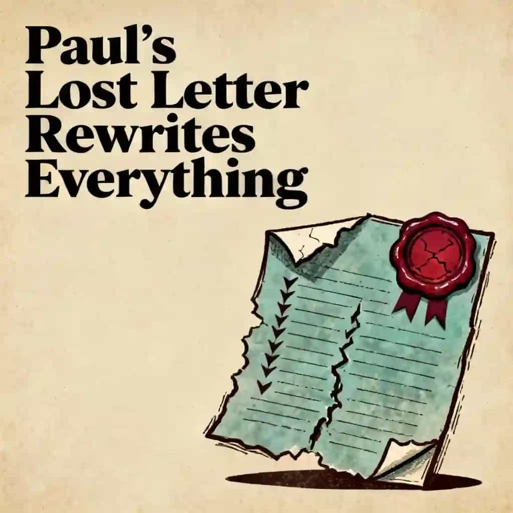 Paul's Lost Letter That Rewrites Everything 书籍封面