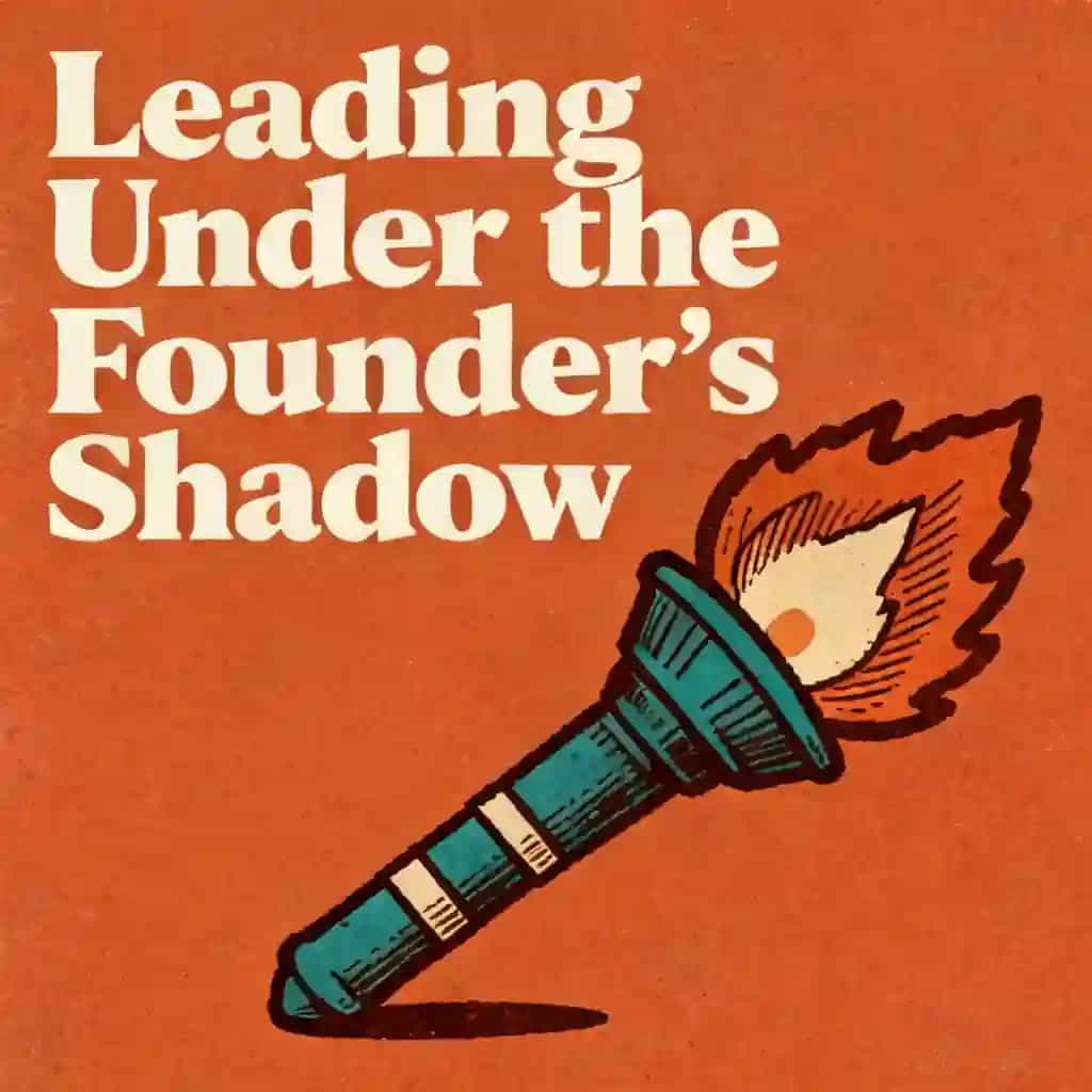 Leading in the Founder's Shadow book cover