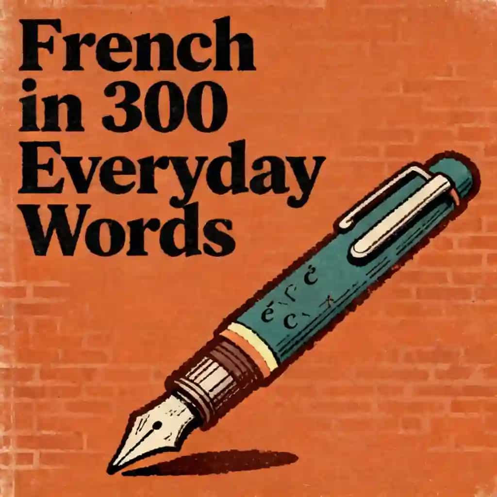 Capa do livro Learn French with 300 words for everyday life