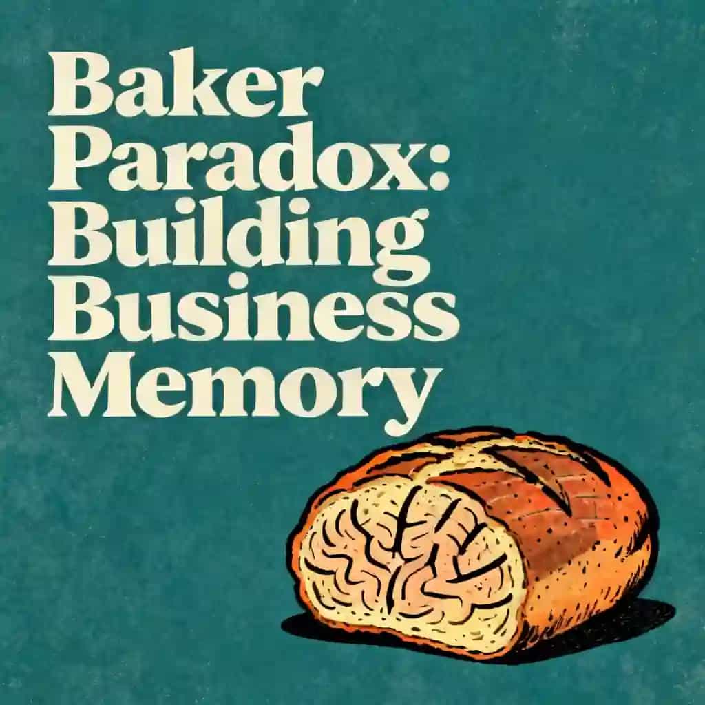 The Baker Paradox: Building a Business Memory book cover