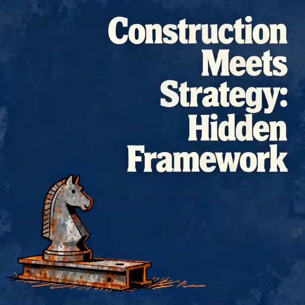 Portada del libro When Construction Meets Strategy: The Hidden Framework