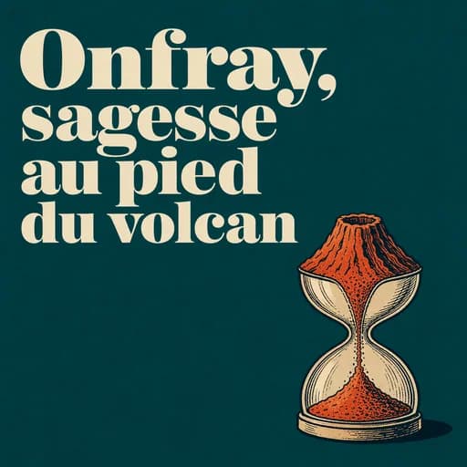 Sagesse de Michel Onfray : Savoir vivre au pied d'un volcan