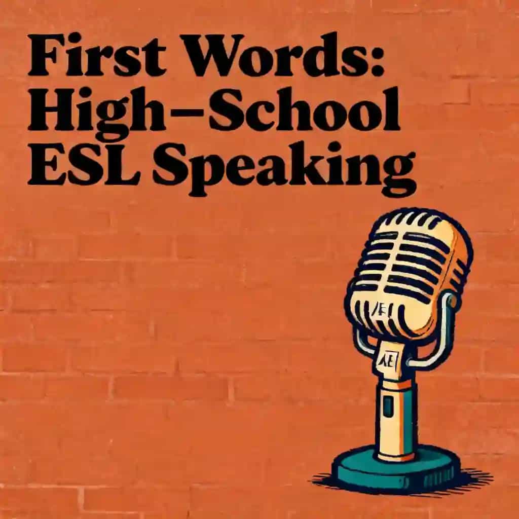 Teaching ESL Speaking to Level 1 High Schoolers 书籍封面
