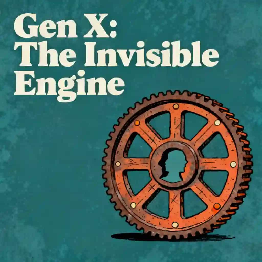 Capa do livro Generation X: The Invisible Engine