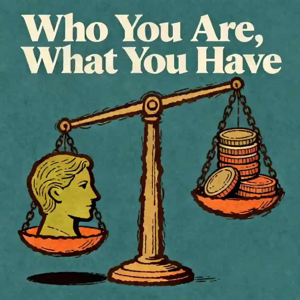 Buchcover von Who You Are vs What You Have