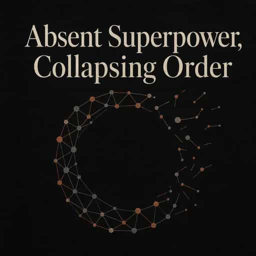 Обложка книги The Absent Superpower: Global Order in Collapse