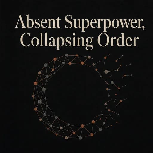 The Absent Superpower: Peter Zeihan on the Global Order in Collapse