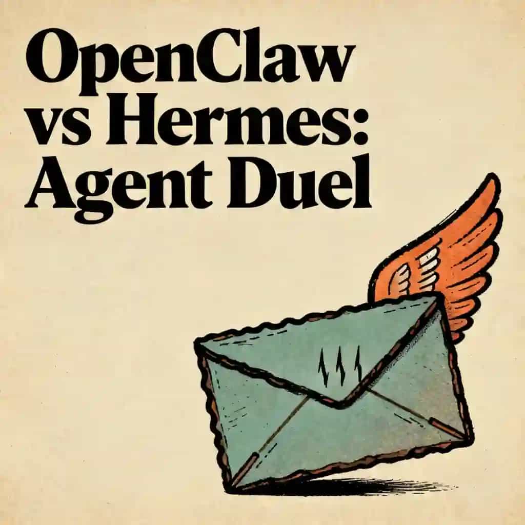 OpenClaw vs. Hermes Agent book cover