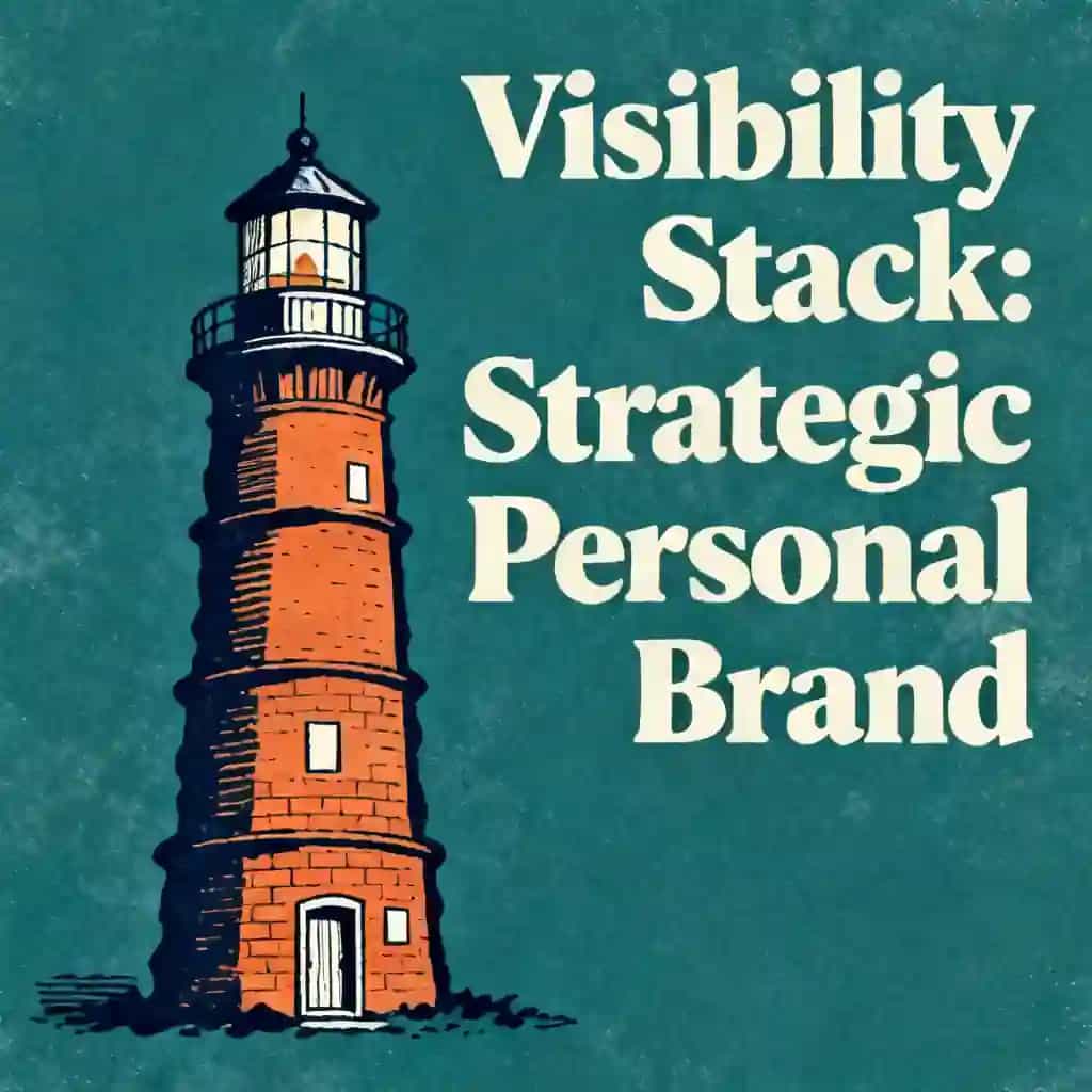 The Visibility Stack: Strategic Personal Branding 책 표지