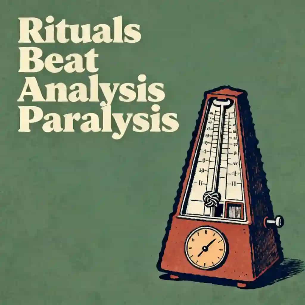 Ritual Your Way Past Analysis Paralysis の書籍表紙