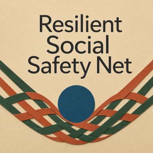 Buchcover von The Social Safety Net: Building Resilience
