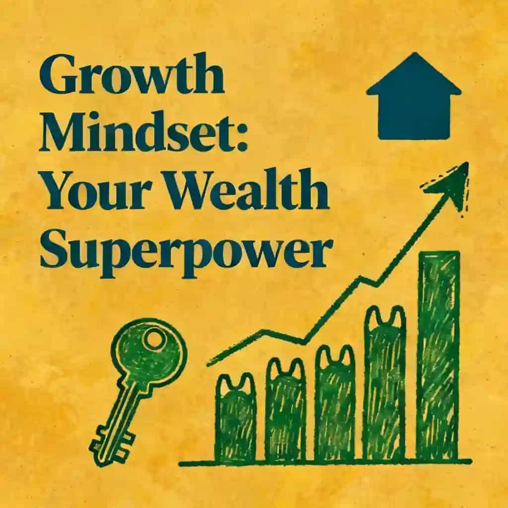 Buchcover von Growth Mindset: Your Secret Wealth-Building Superpower